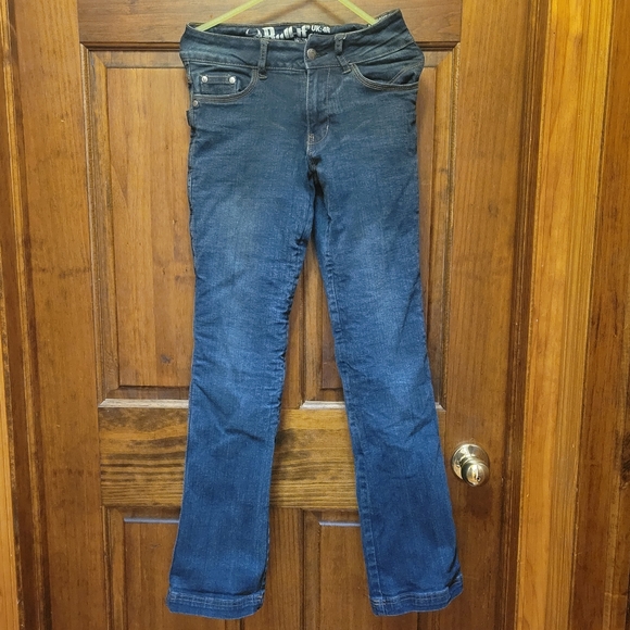Bull-it Reinforced Motorcycle Straight Leg Jeans Dark Blue Size 0 - Picture 13 of 16